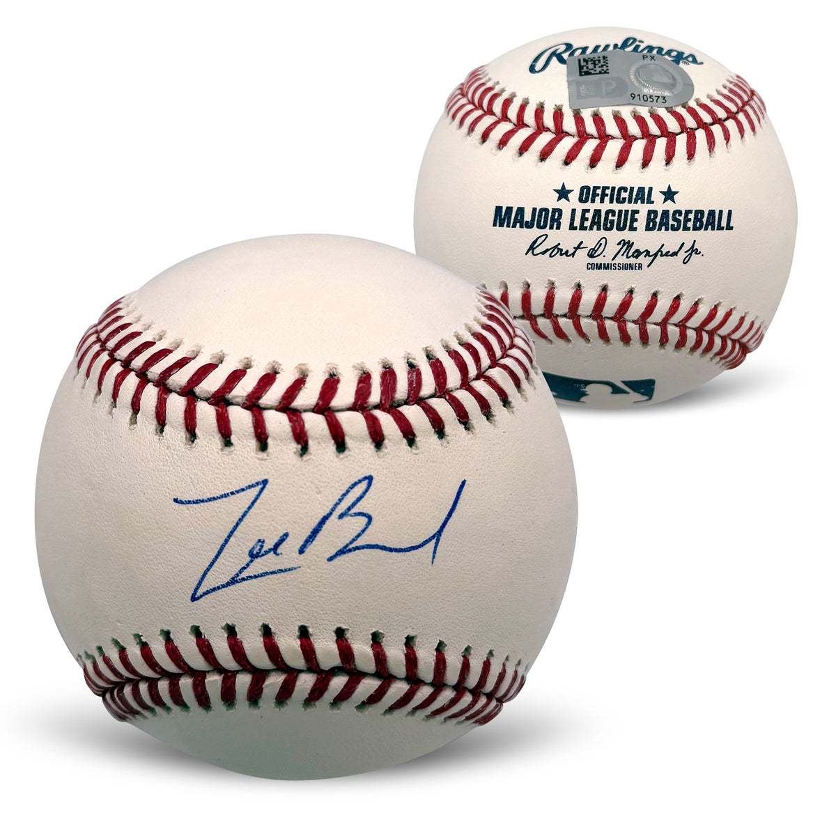 Leo Bernal Autographed Baseball MLB Authentication Holo-Powers Sports Memorabilia