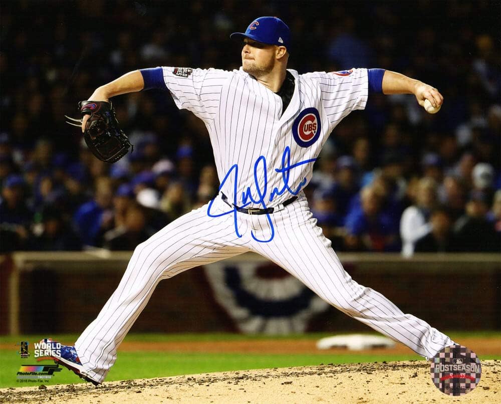 Jon Lester Autograph Signing-Powers Sports Memorabilia