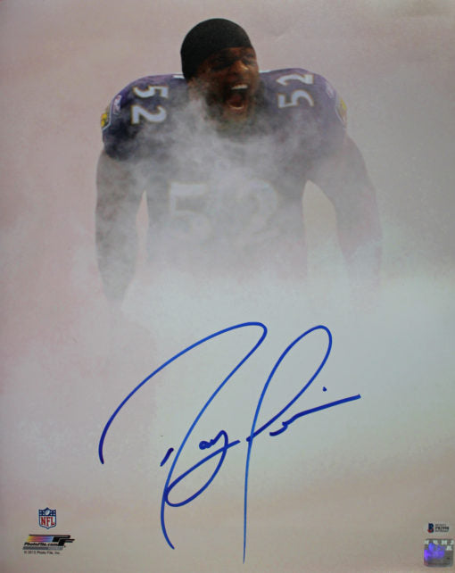 Ray Lewis Autograph Signing-Powers Sports Memorabilia