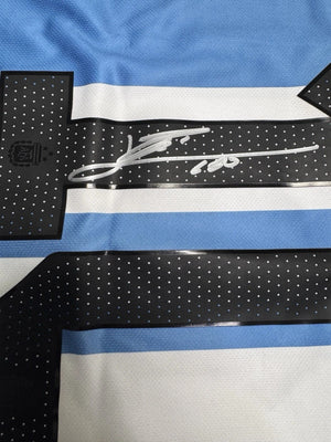 Lionel Messi Autographed Argentina Signed Soccer Adidas World Cup Jersey Beckett Witness Authenticated