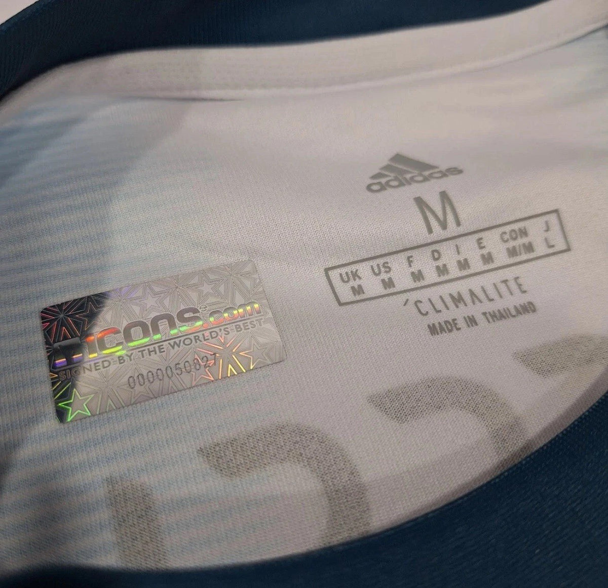 Lionel Messi Autographed Argentina Signed Soccer Adidas World Cup Jersey Icons Witness Authenticated