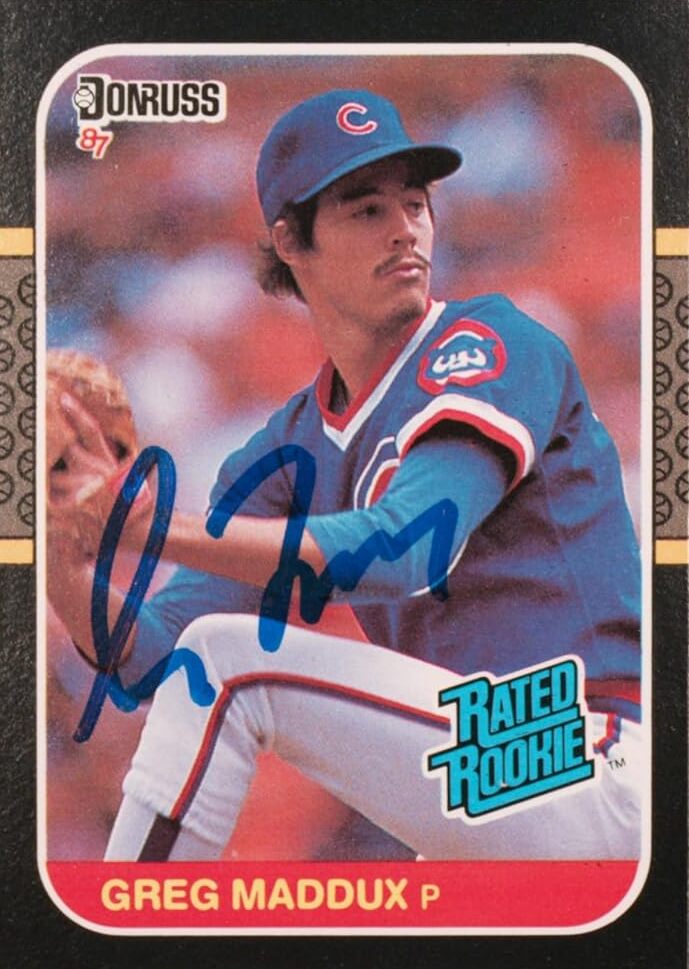 Greg Maddux Autograph Signing-Powers Sports Memorabilia