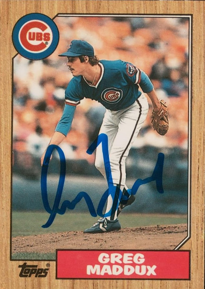 Greg Maddux Autograph Signing-Powers Sports Memorabilia