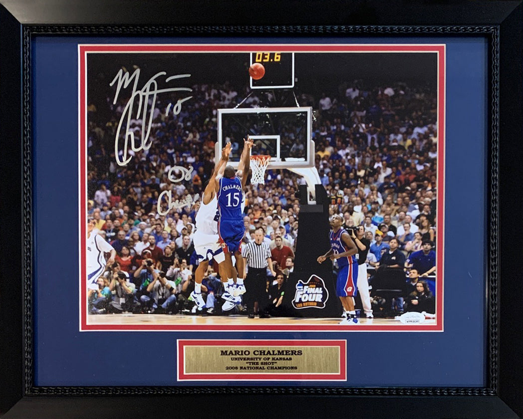 Kansas Basketball Autographed Signed Items