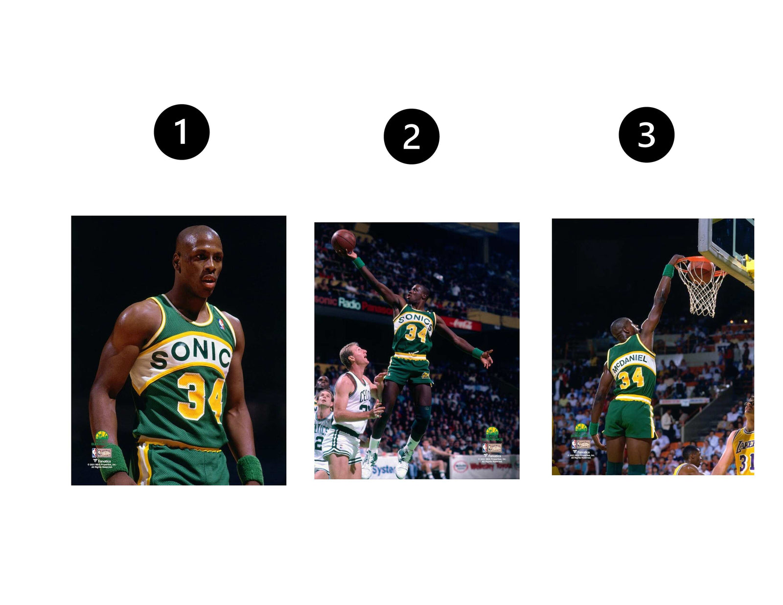 Xavier McDaniel Autograph Signing-Powers Sports Memorabilia