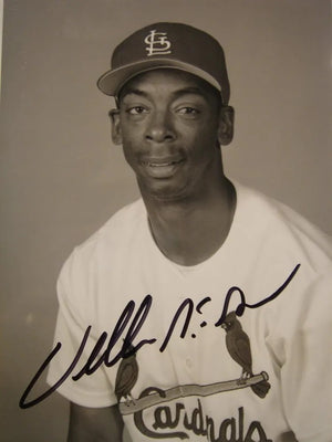 Willie McGee Autograph Signing-Powers Sports Memorabilia