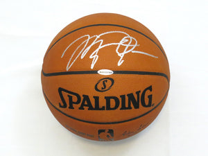 Michael Jordan Chicago Bulls Autographed NBA Game Ball UDA Upper Deck Authenticated BAM23765-Powers Sports Memorabilia