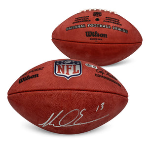 Mike Evans Autographed NFL Authentic Duke Signed Game Football Beckett COA-Powers Sports Memorabilia