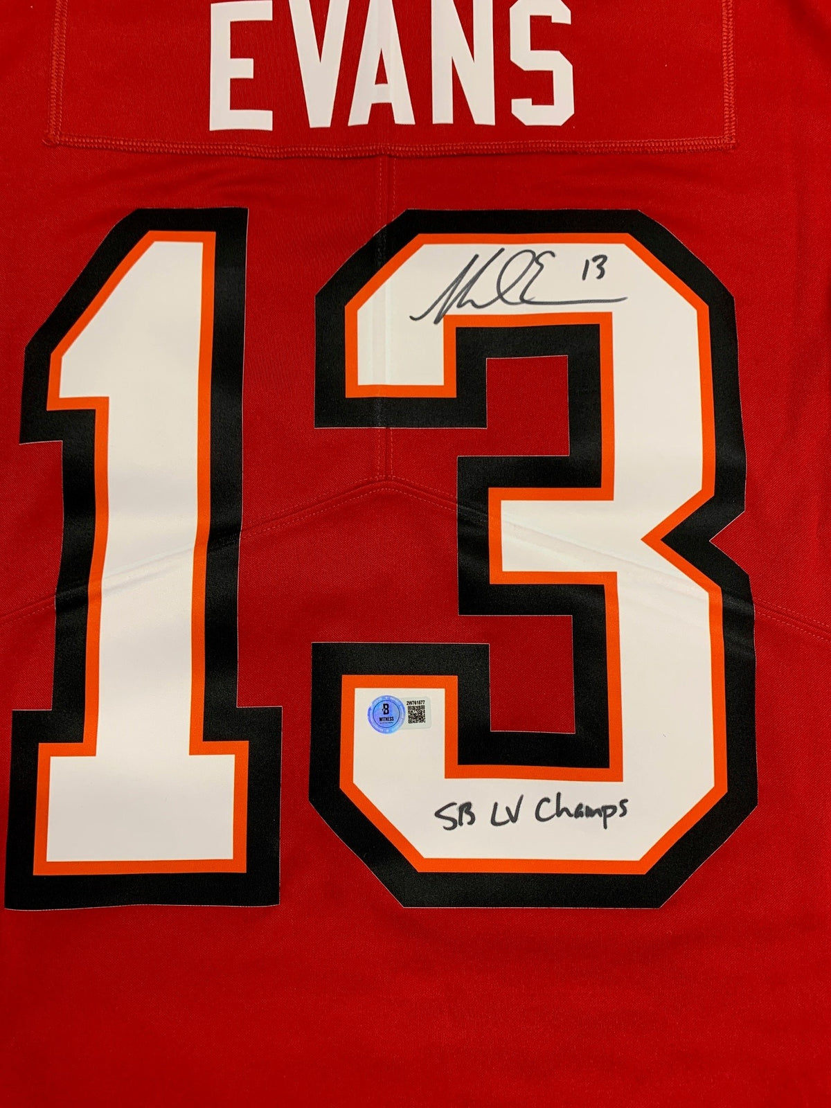 Mike Evans Autographed Tampa Bay Buccaneers Signed Nike Limited Super Bowl LV Champs Football Jersey Beckett COA-Powers Sports Memorabilia