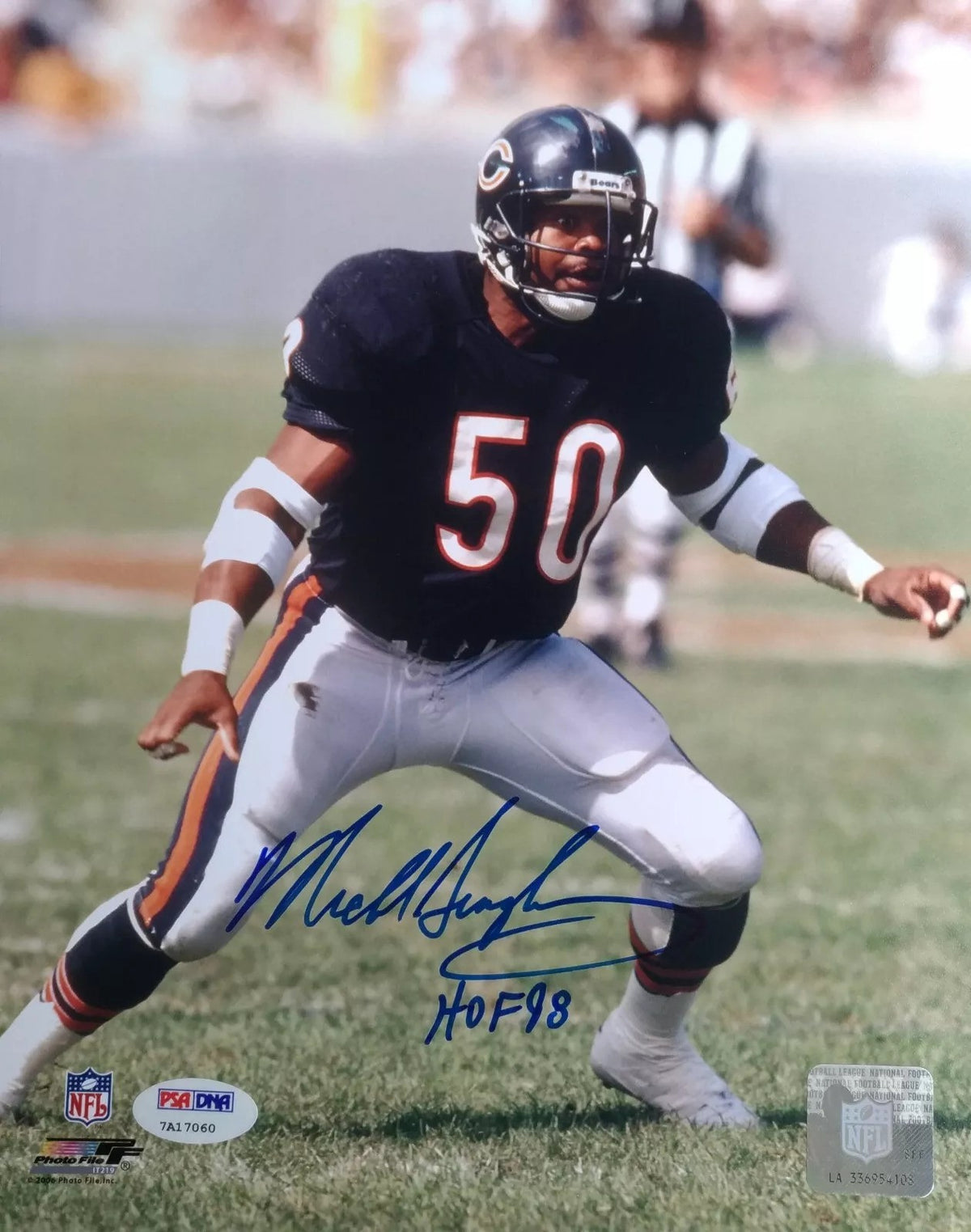 Mike Singletary Autograph Signing-Powers Sports Memorabilia