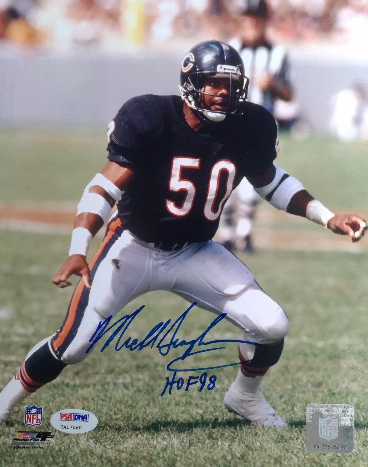 Mike Singletary Autograph Signing-Powers Sports Memorabilia