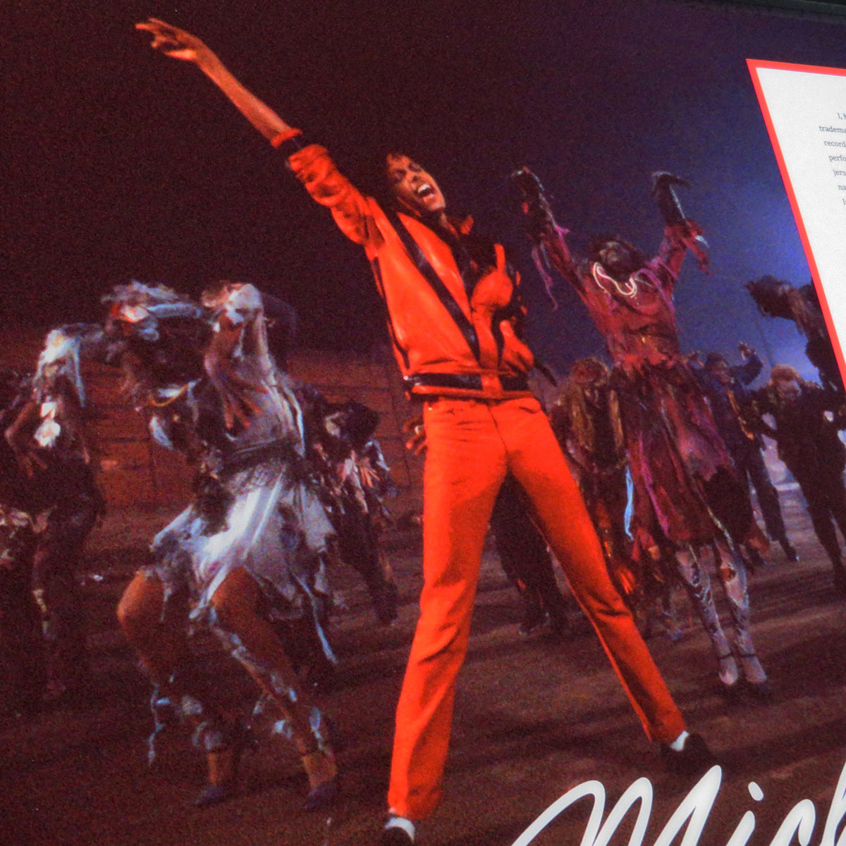Autographed Michael Jackson Contract Music Display 20 by 24 Framed Piece - JSA, BAS-Powers Sports Memorabilia