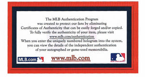 Will Clark dédicacé MLB Baseball signé THE THRILL Hologramme COA avec vitrine