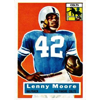 Lenny Moore Autograph Signing-Powers Sports Memorabilia