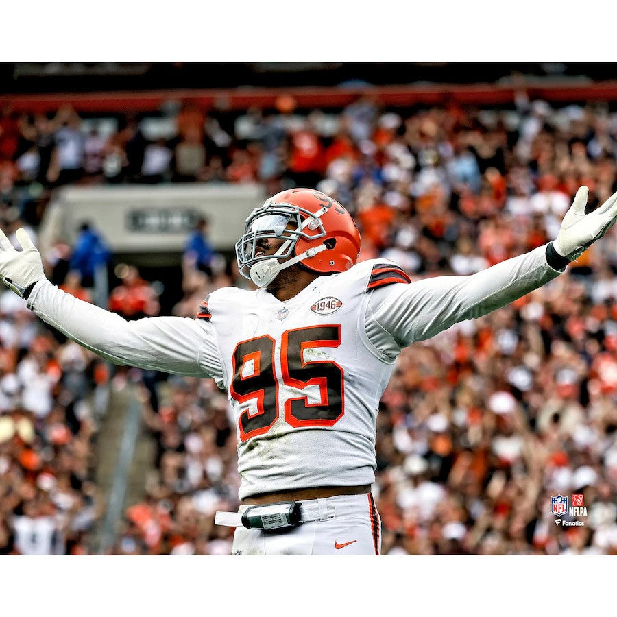 Myles Garrett Autograph Signing-Powers Sports Memorabilia