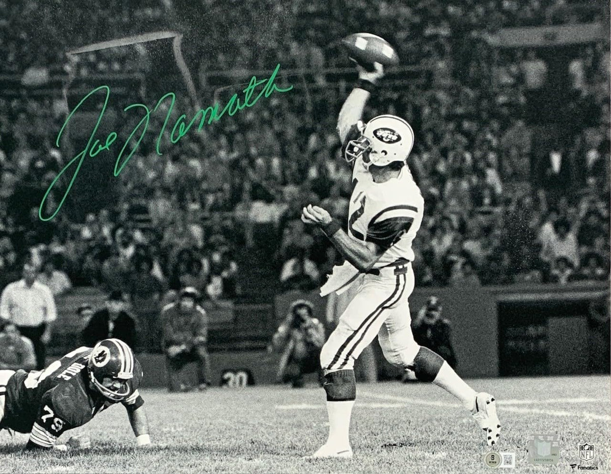 Joe Namath Autograph Signing-Powers Sports Memorabilia