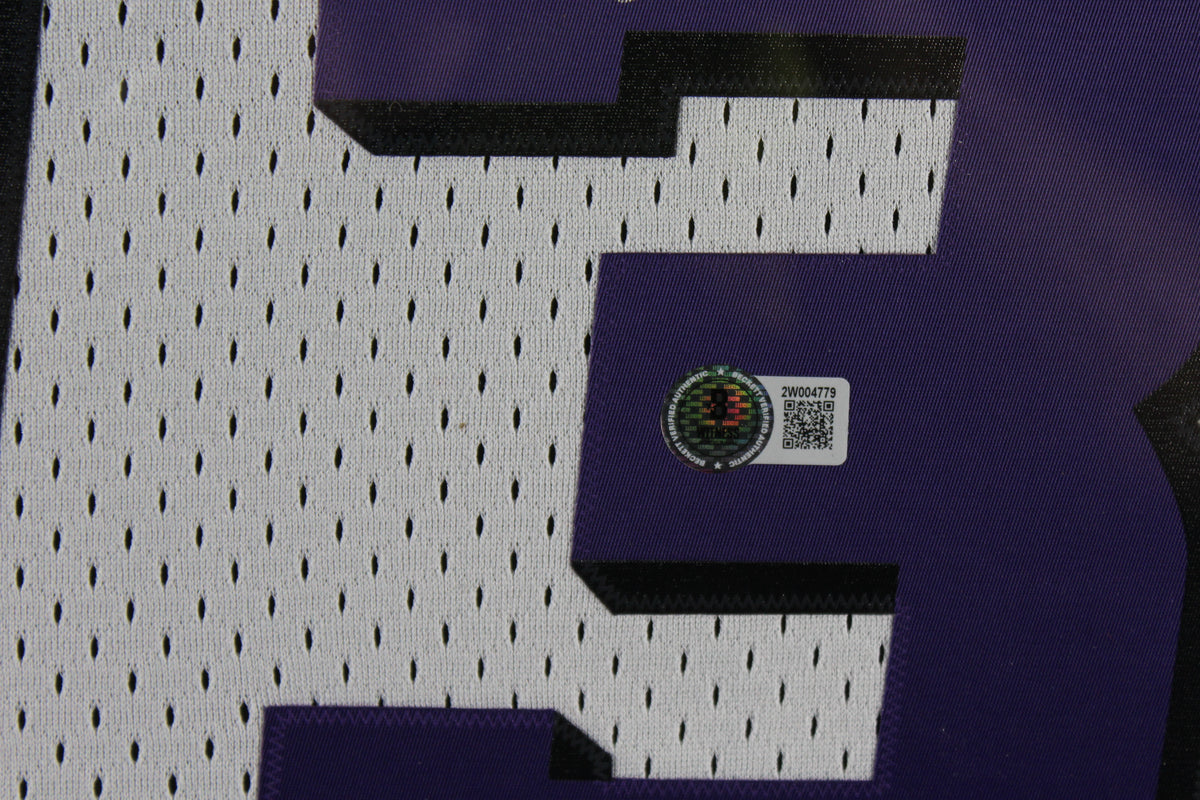 Steve Nash Autographed Phoenix Suns Mitchell &amp; Ness Swingman Signed Basketball Framed Jersey Beckett COA White-Powers Sports Memorabilia