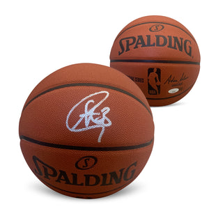 Stephen Curry Autographed NBA Signed Full Size Replica Basketball JSA COA-Powers Sports Memorabilia