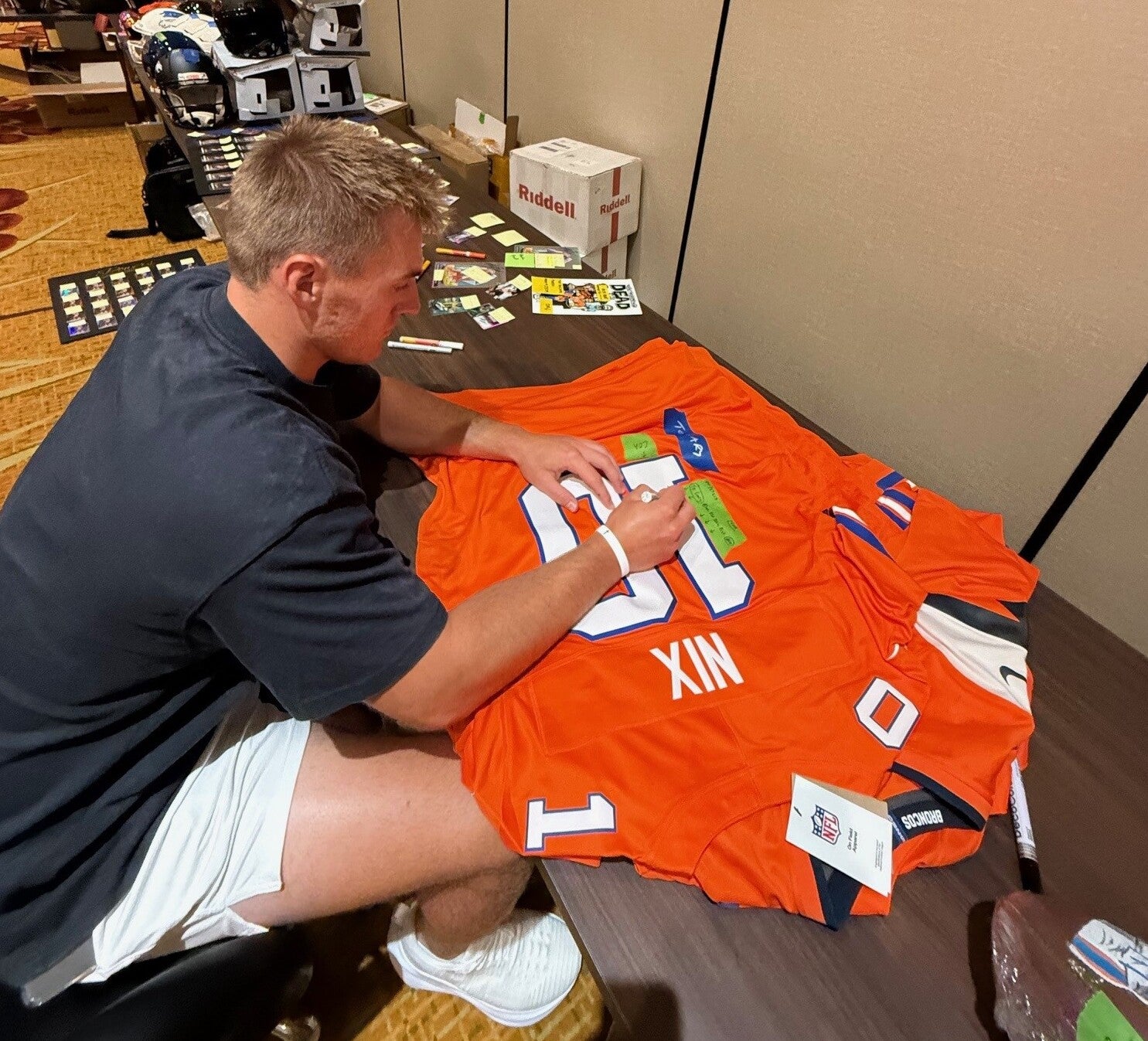 Bo Nix Autograph Signing-Powers Sports Memorabilia