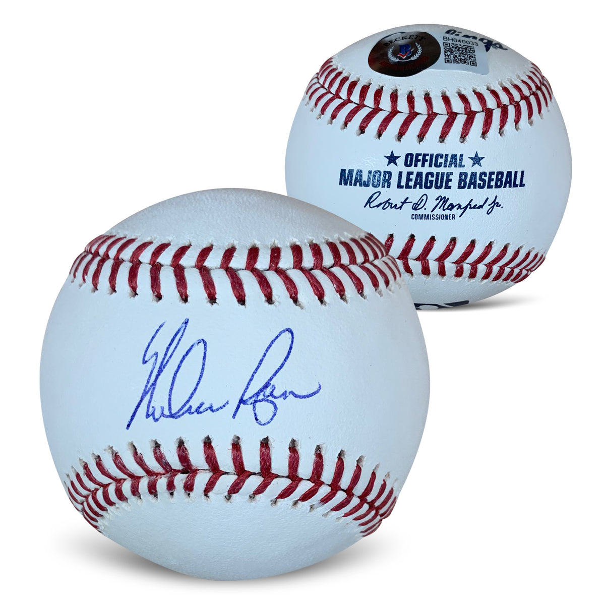 Nolan Ryan Autographed MLB Signed Baseball Beckett COA With UV Display Case-Powers Sports Memorabilia