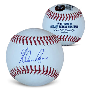 Nolan Ryan Autographed MLB Signed Baseball Beckett COA With UV Display Case-Powers Sports Memorabilia