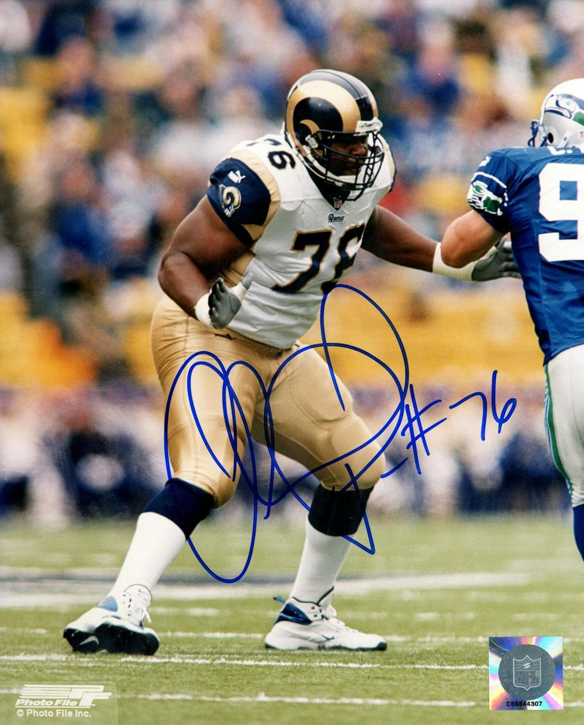 Orlando Pace Autograph Signing-Powers Sports Memorabilia