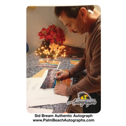 Autographed Sid Bream Atlanta Braves (NLCS Slide) 8x10 Photo w/ "The Slide" - JSA-Powers Sports Memorabilia