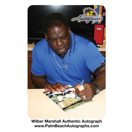 Autographed Wilber Marshall Florida Gators 8x10 Photo - JSA-Powers Sports Memorabilia