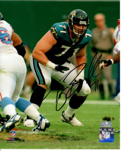 Autographed Tony Boselli Jacksonville Jaguars 8x10 Photo-Powers Sports Memorabilia