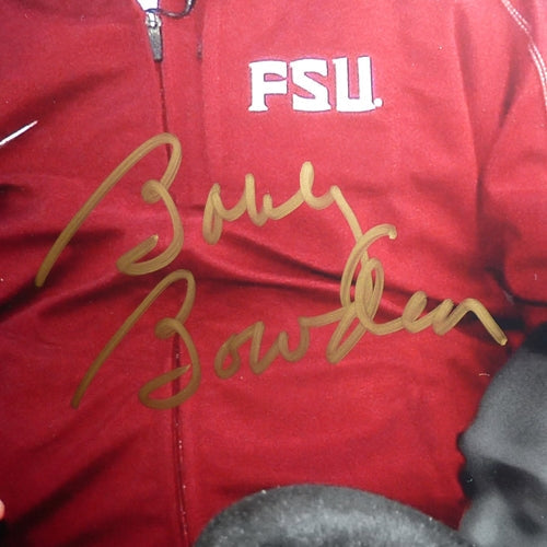 Autographed Bobby Bowden Florida State FSU Seminoles (Last Game "Spotlight") Deluxe Framed 16x20 Photo-Powers Sports Memorabilia