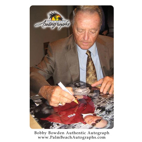 Autographed Bobby Bowden Florida State FSU Seminoles (Last Game "Spotlight") Deluxe Framed 16x20 Photo-Powers Sports Memorabilia