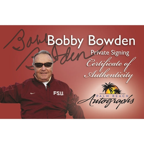 Autographed Bobby Bowden Florida State FSU Seminoles (Last Game "Spotlight") Deluxe Framed 16x20 Photo-Powers Sports Memorabilia