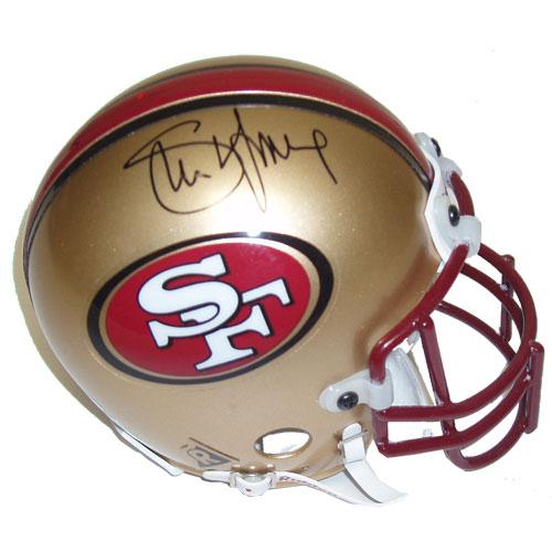 Autographed Steve Young San Francisco 49ers Mini Helmet - JSA-Powers Sports Memorabilia