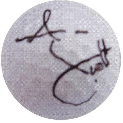 Autographed Adam Scott Golf Ball-Powers Sports Memorabilia