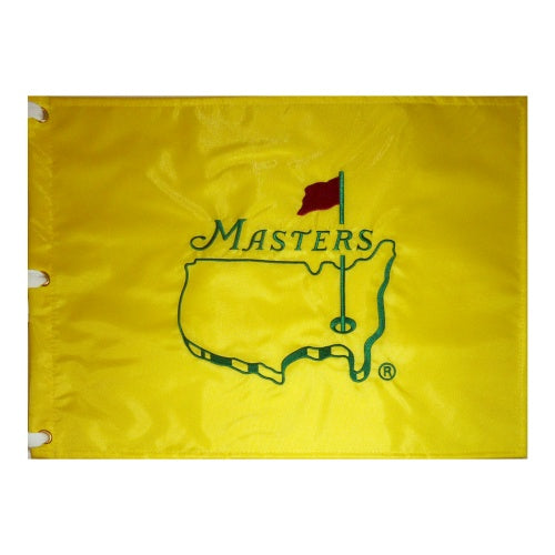 Undated Masters Golf Pin Flag | Collectible Memorabilia-Powers Sports Memorabilia