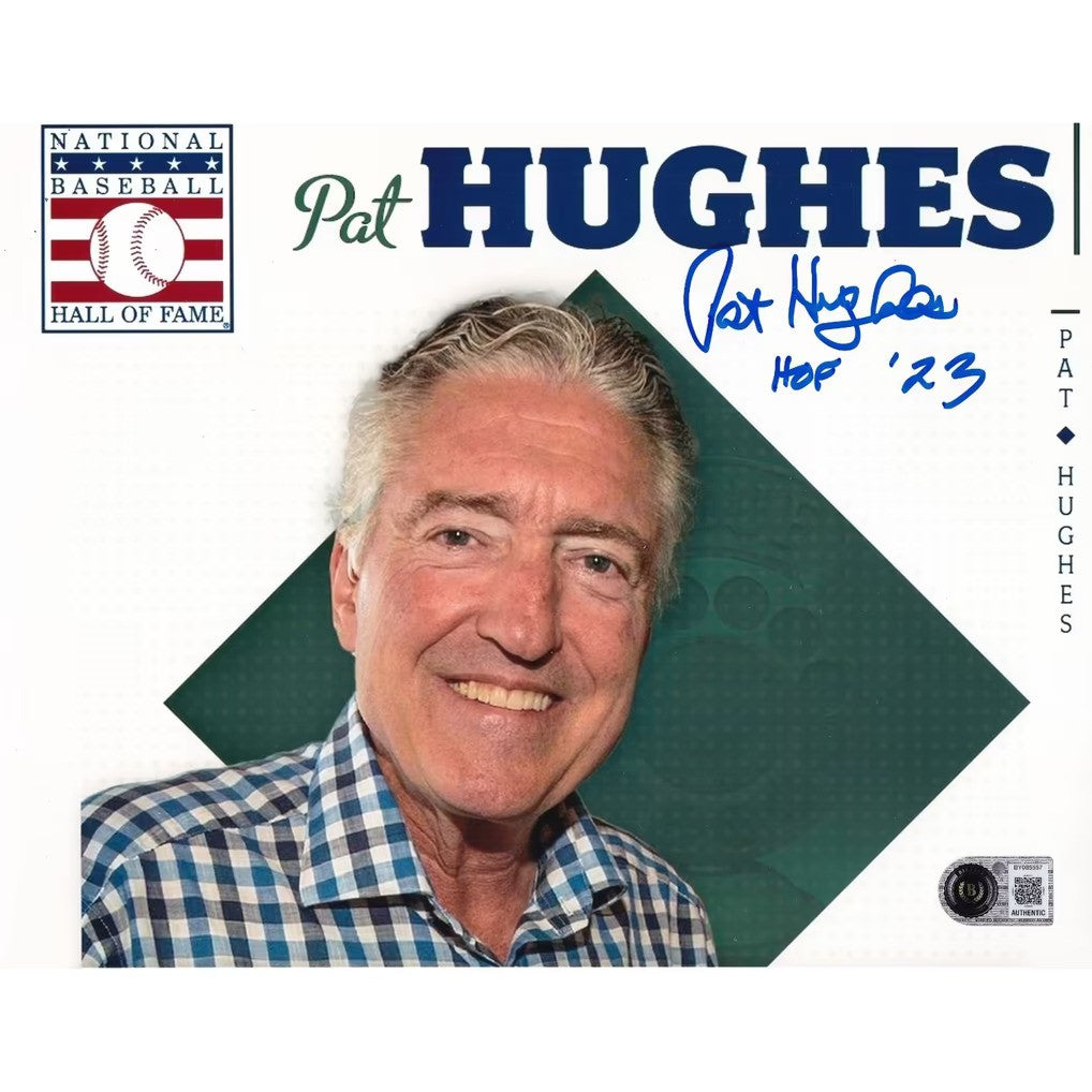 Pat Hughes Autograph Signing-Powers Sports Memorabilia
