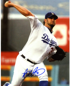 Brad Penny Autographed Los Angeles Dodgers 8x10 Photo-Powers Sports Memorabilia