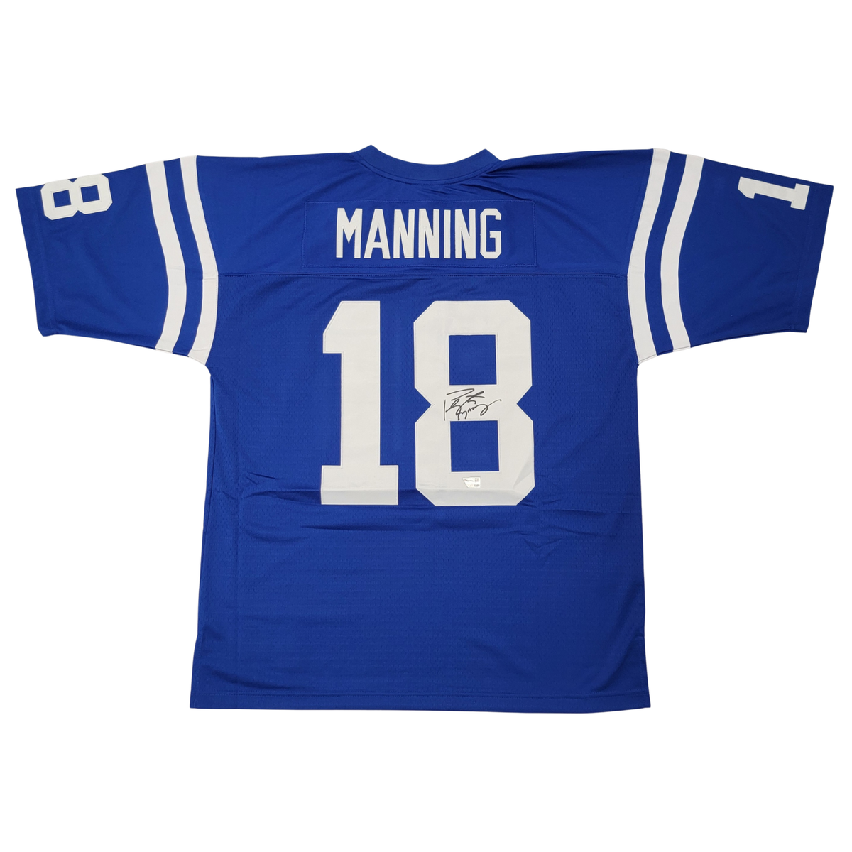 Peyton Manning Signed 1998 Indianapolis Colts Mitchell & Ness Throwback Blue Jersey | - Fanatics-Powers Sports Memorabilia