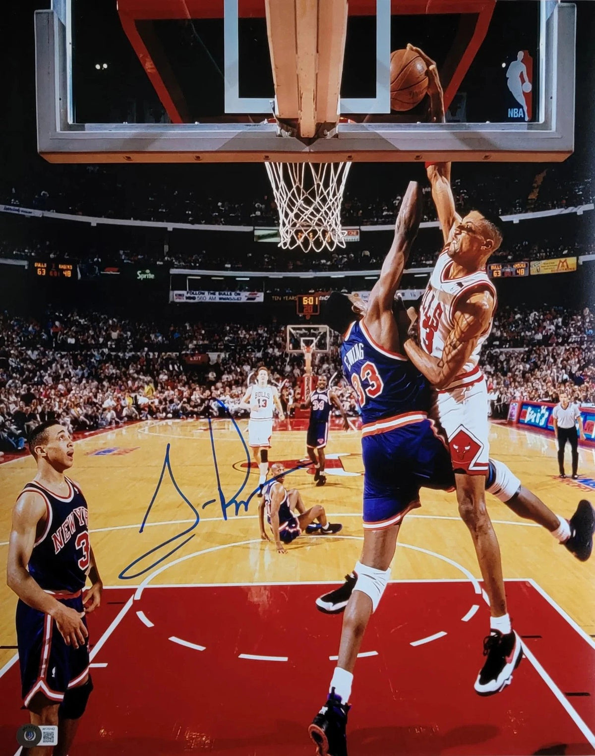 Scottie Pippen Autograph Signing-Powers Sports Memorabilia