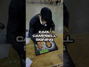 Earl Campbell Autograph Signing