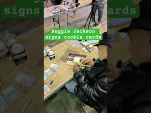 Reggie Jackson Autograph Signing