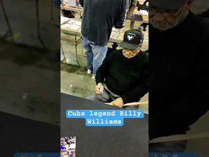 Billy Williams Autograph Signing
