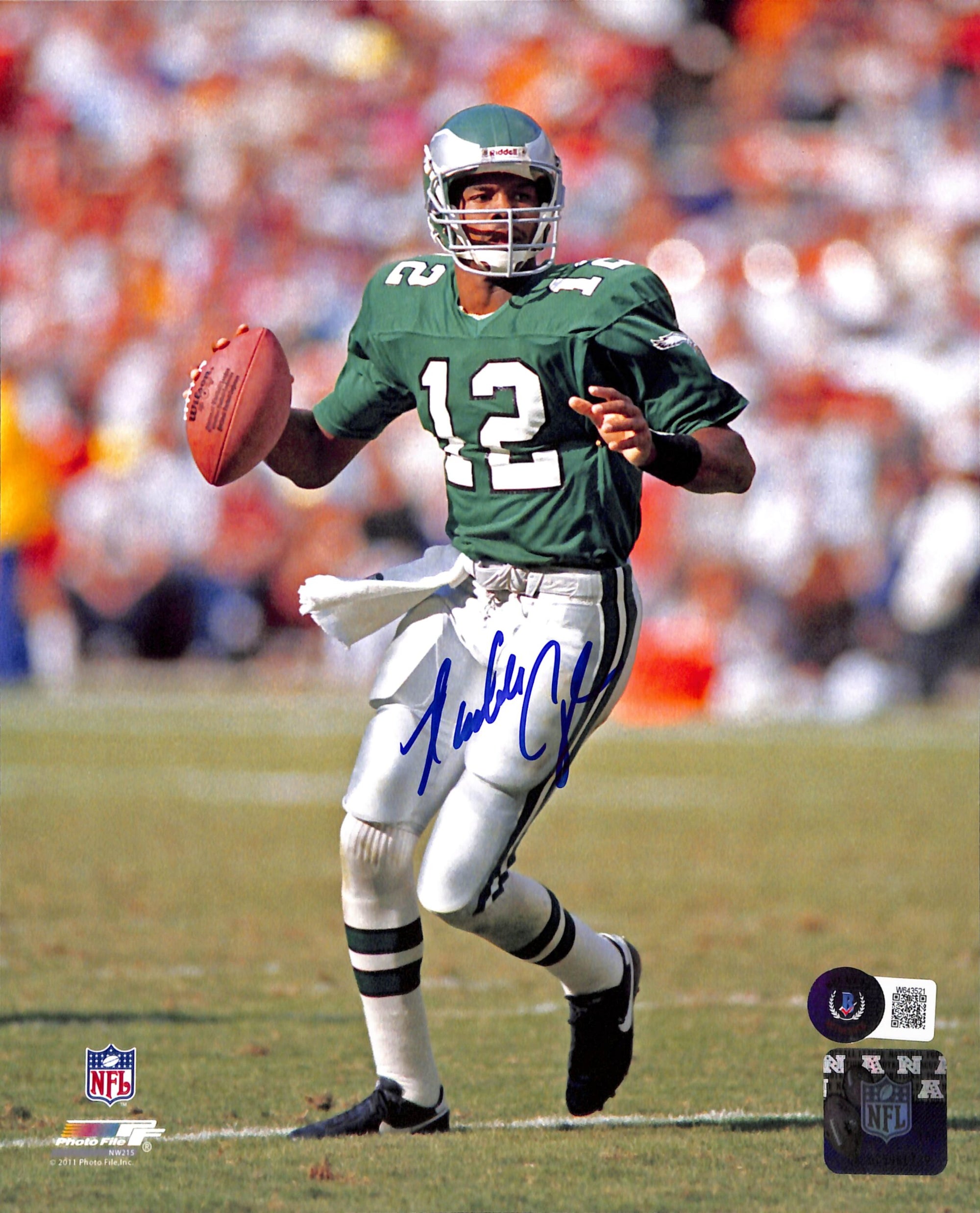 Randall Cunningham Autograph Signing-Powers Sports Memorabilia