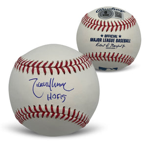 Randy Johnson Autographed MLB Signed Baseball Hall of Fame HOF 15 Beckett COA With UV Display Case-Powers Sports Memorabilia