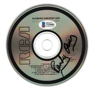 Randy Owen Autographed Alabama Greatest Hits CD With Cover Beckett Authenticated-Powers Sports Memorabilia