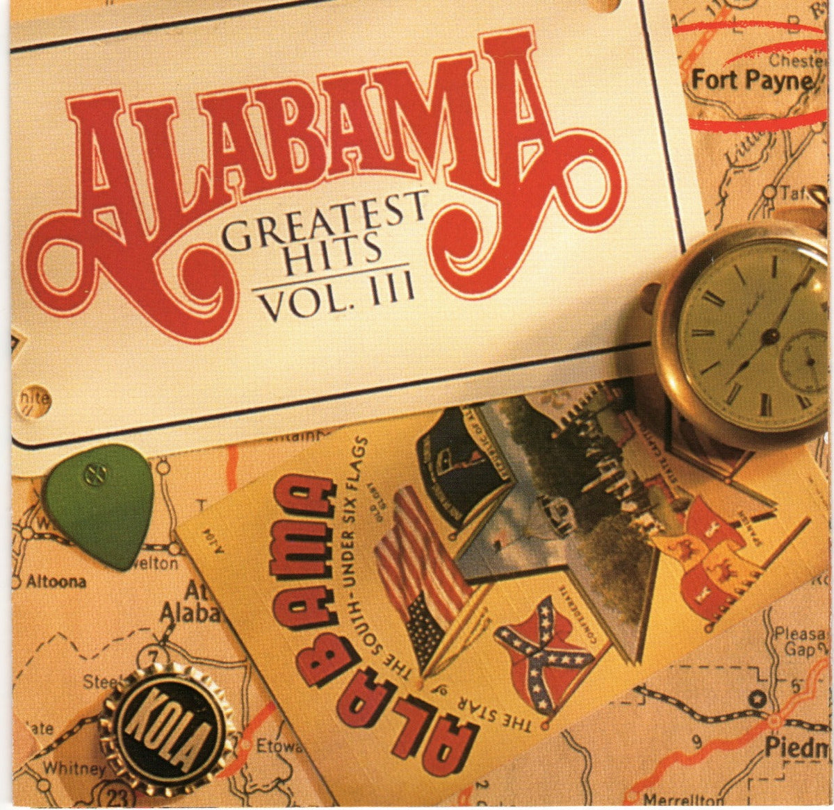 Randy Owen Autographed Alabama Greatest Hits III CD With Cover Beckett Authenticated-Powers Sports Memorabilia