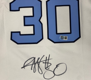 Rasheed Wallace Autographed UNC North Carolina Tar Heels Jordan Brand Signed Basketball Jersey Beckett COA-Powers Sports Memorabilia