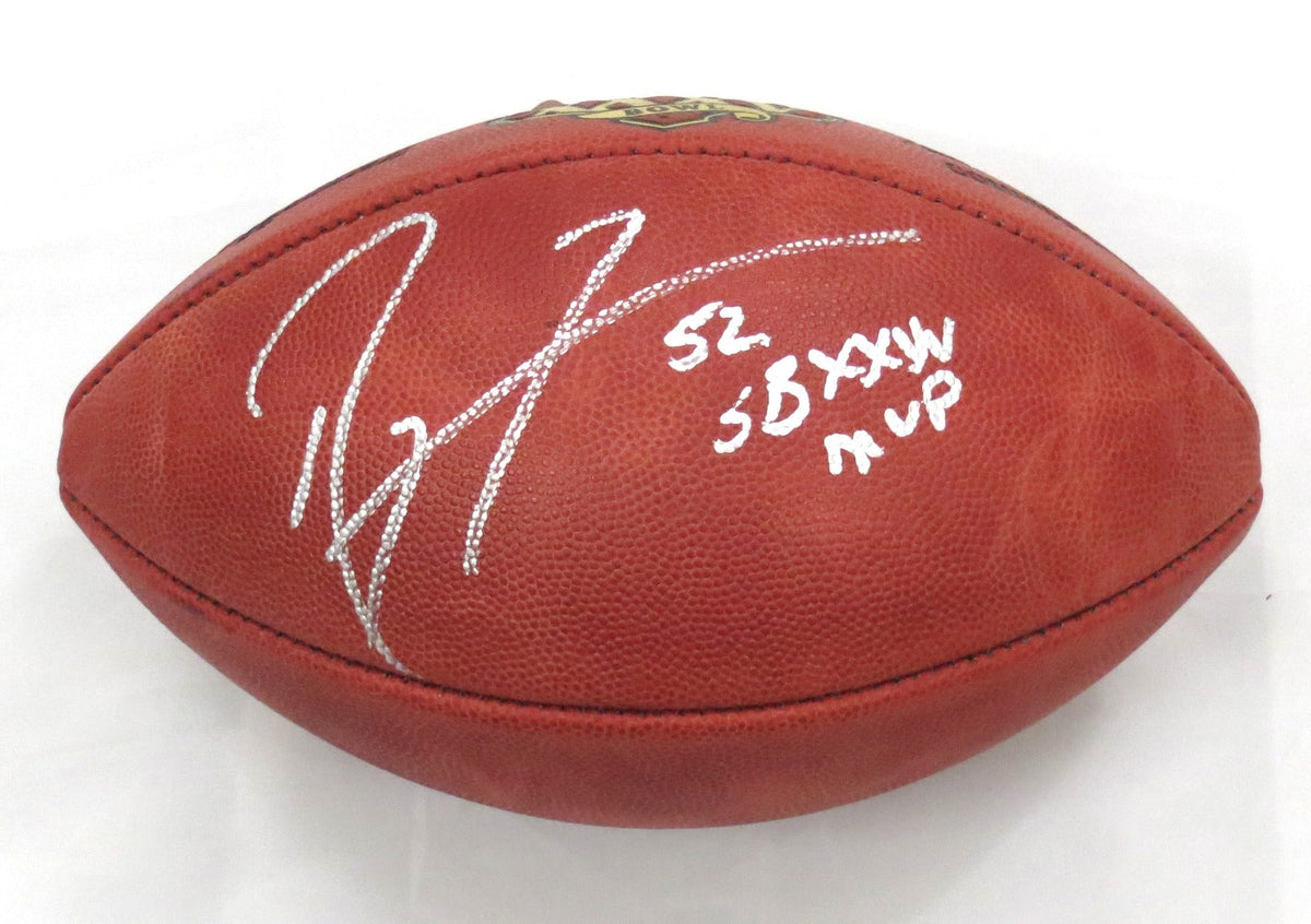 Ray Lewis Signed Baltimore Ravens Super Bowl XXXV Football W/ SB XXXV MVP - Beckett-Powers Sports Memorabilia