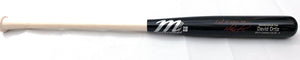 David Ortiz Autographed Boston Red Sox Marucci Game Model Bat W/Last To Wear 34 Beckett Witnessed-Powers Sports Memorabilia