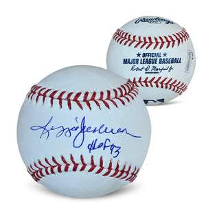 Reggie Jackson Autographed MLB Signed Baseball Hall of Fame HOF 1993 JSA COA With UV Display Case-Powers Sports Memorabilia